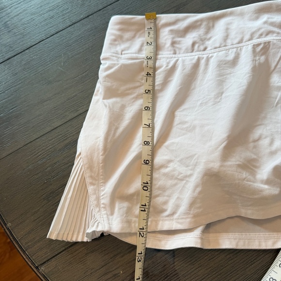 Lululemon Playoff Pleats Tennis Skort White 45594 - Picture 14 of 16